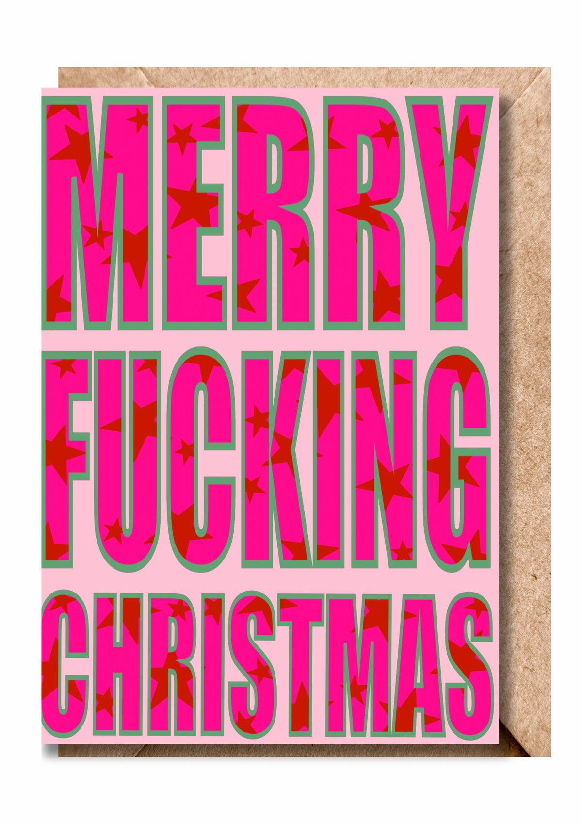 Merry F**king Christmas Card